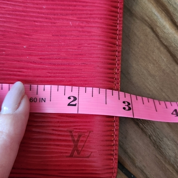 Louis Vuitton Pocket Organizer Wallet - Red Epi Leather - Picture 9 of 10